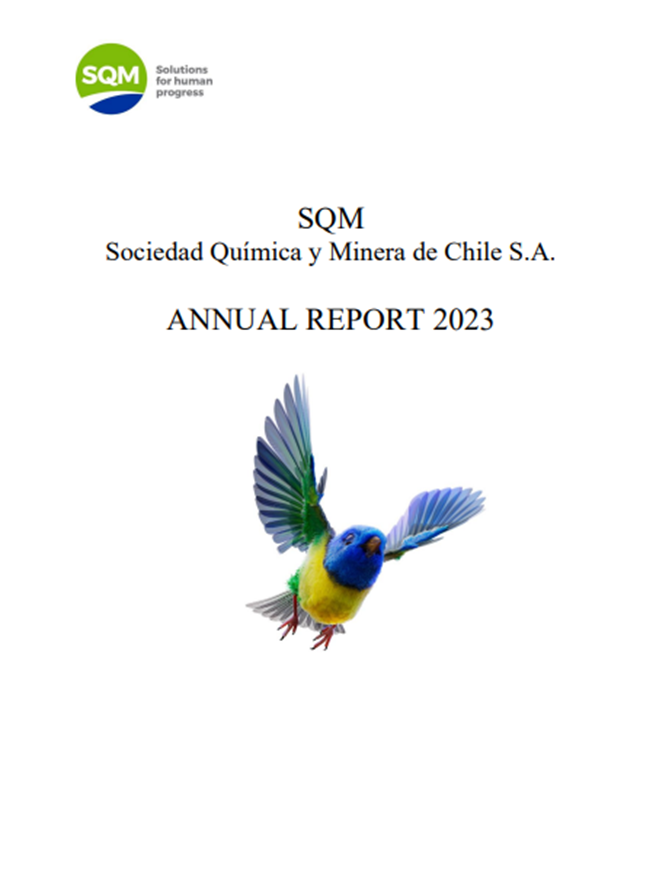 2023 Annual Report bird cover